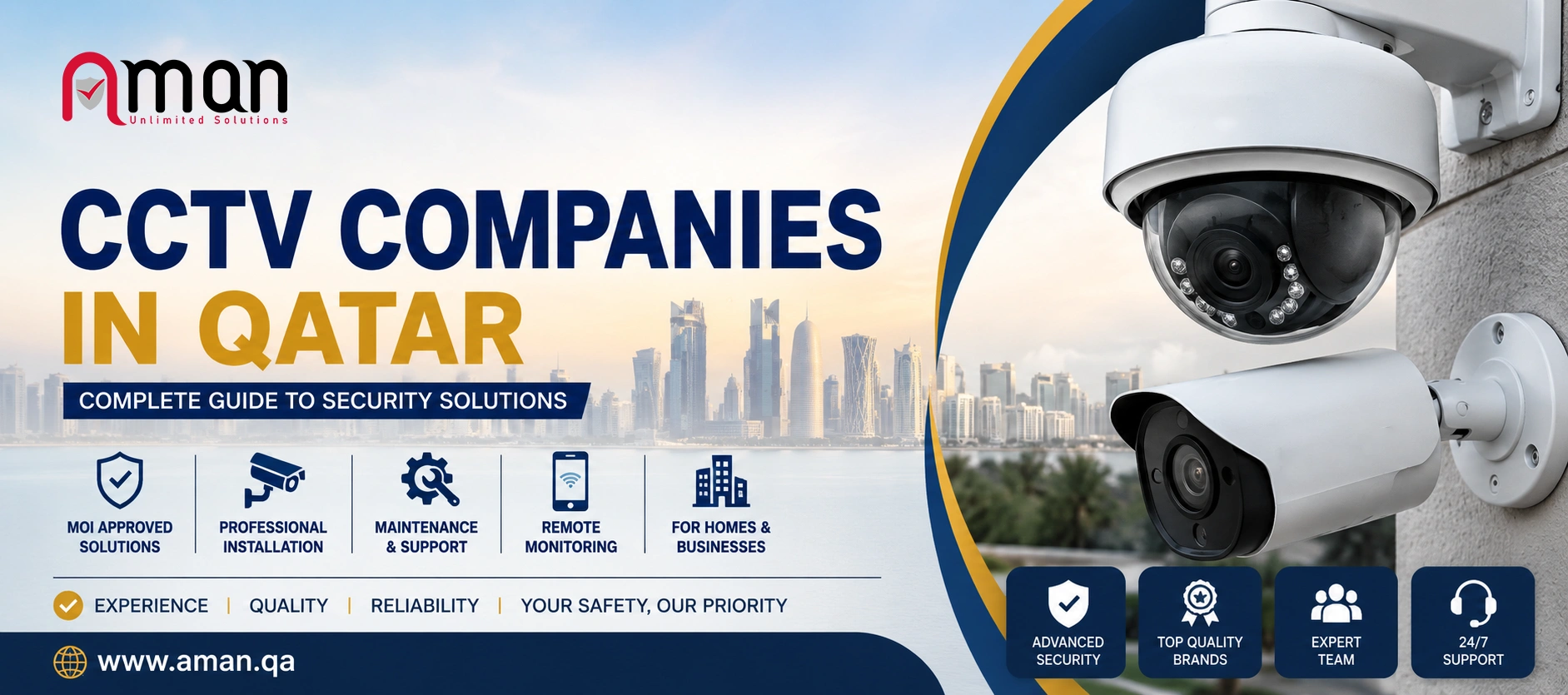 CCTV companies in Qatar