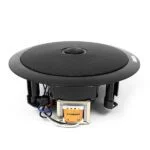 20W Black Coaxial Ceiling Speaker - Image 2