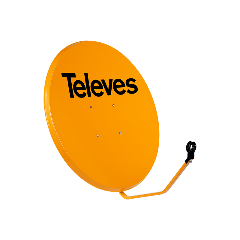 Pack of 10 Televes ISD Offset dish 63cm Aluminium 36.2 dBi Orange