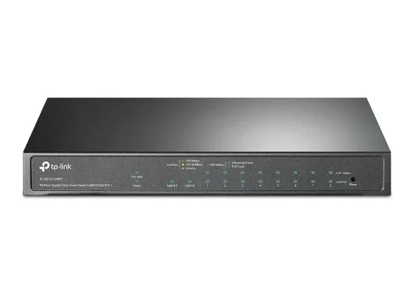 10-Port Gigabit Easy Smart Switch with 8-Port PoE+