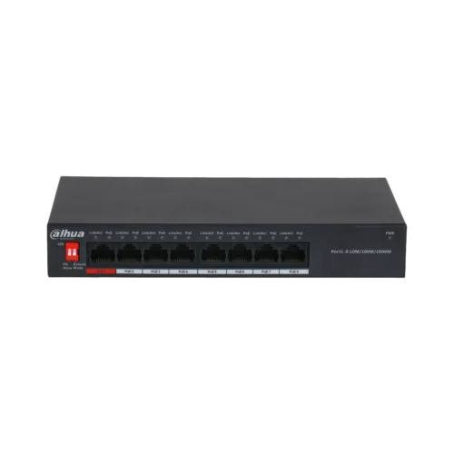 PFS3008-8GT-96 - Dahua 8-Port Unmanaged Desktop Switch with 8 Port PoE