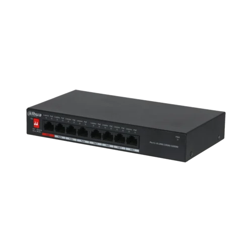 PFS3008-8GT-96 - Dahua 8-Port Unmanaged Desktop Switch with 8 Port PoE - Image 2