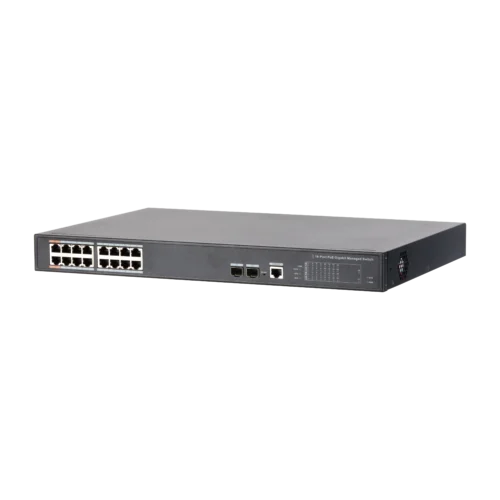 PFS4218-16GT-190 - Dahua 16-Port PoE Gigabit Managed Switch