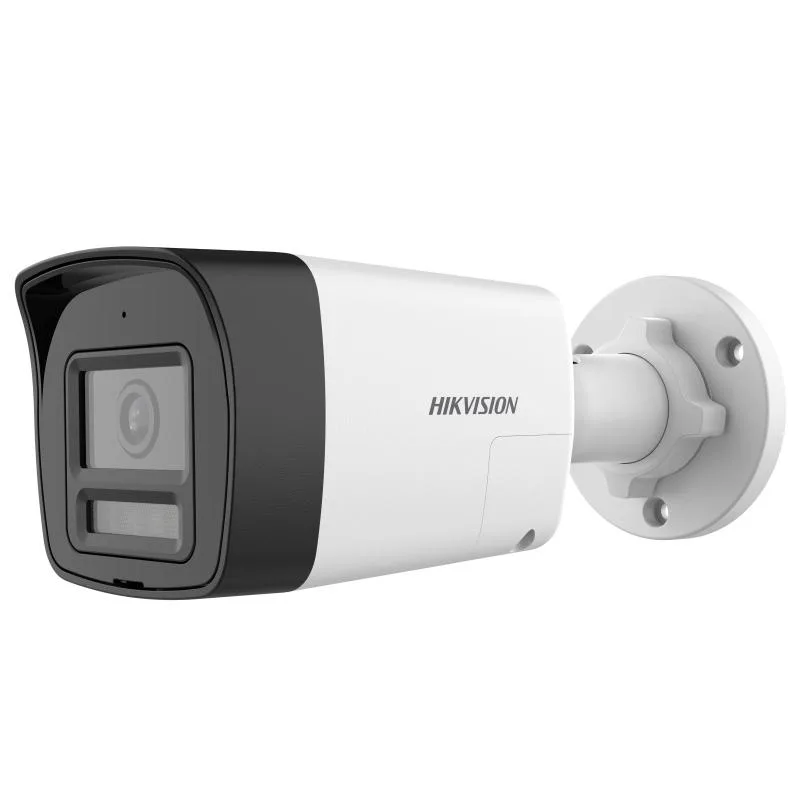 DS-2CE16D0T-LPXTS - Hikvision 2MP Two Way Audio & Siren Fixed Mini Bullet Camera