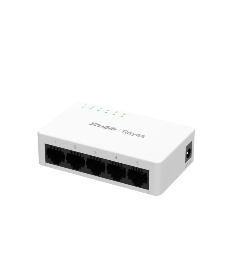RG-ES05G-L, 5-Port 10/100/1000 Mbps Unmanaged Non-PoE Switch