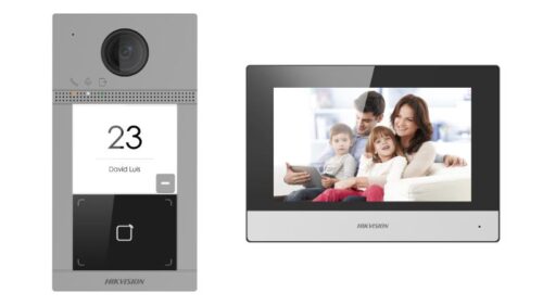 DS-KIS604-P(C) - IP video intercom kit