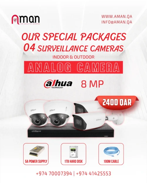 Dahua 8MP 4 Camera