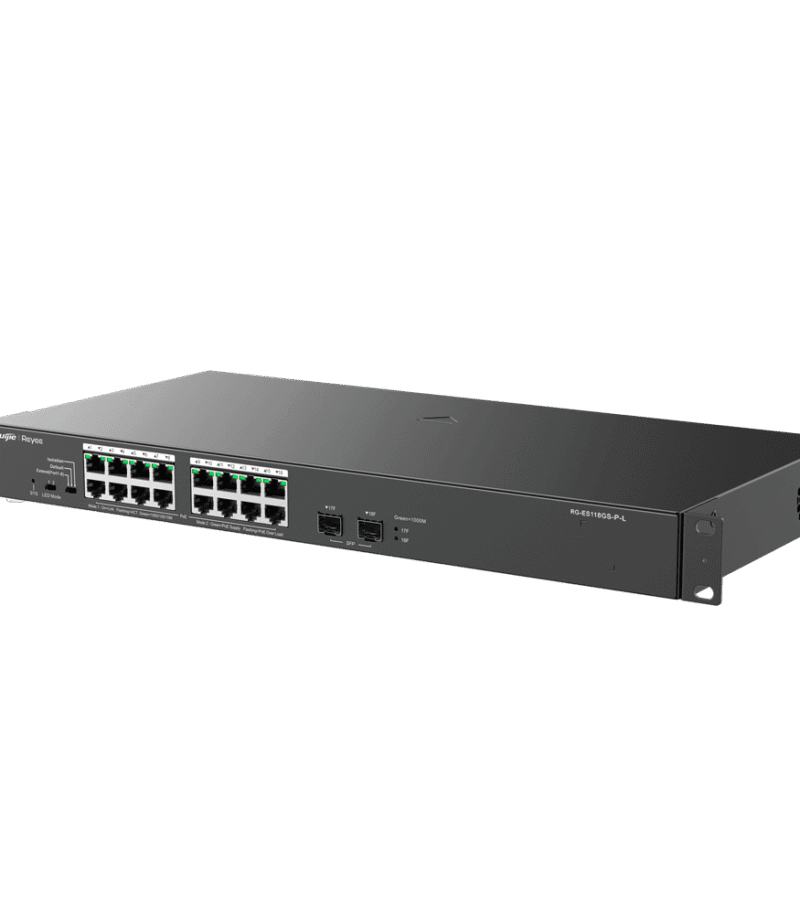 RG-ES118GS-P-L, Switch PoE Unmanage 18-Port