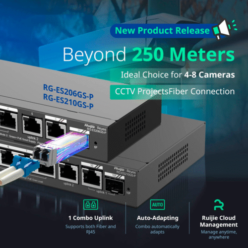 RG-ES206GS-P | Reyee Switch PoE Cloud - Image 2