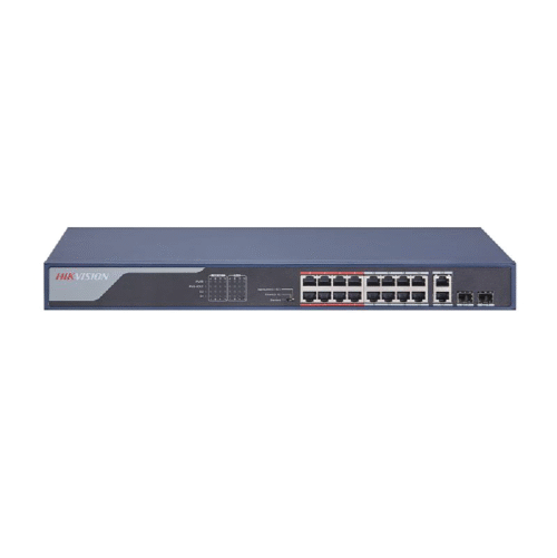 DS-3E0326P-E(B) -  24 Port Fast Ethernet Unmanaged POE Switch