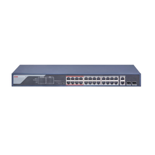 DS-3E0318P-E(B) - 16 Port Fast Ethernet Unmanaged POE Switch