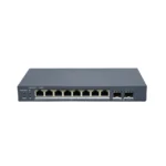 DS-3E1510P-EI/M-8P2F - 8 Port Gigabit Smart POE Switch