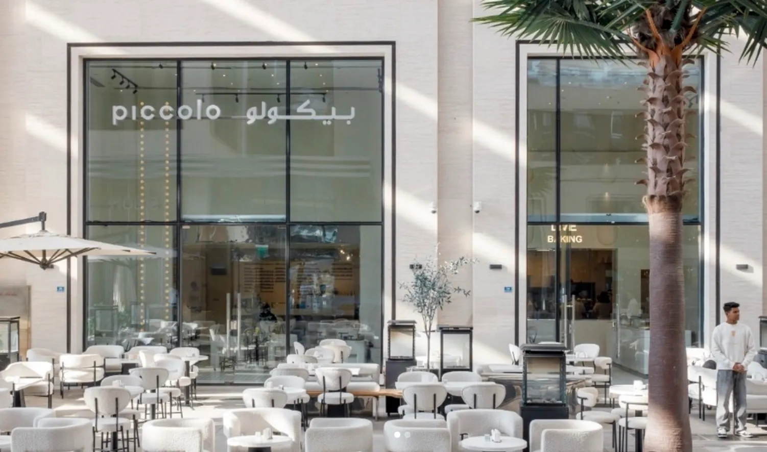 Piccolo Restaurant — MOI approved ELV and security installation, Doha