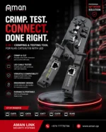 Professional 2-in-1 Crimping & Testing Tool with LED (CT-HT-N5684CR) - Image 2
