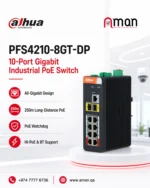 Dahua PFS4210-8GT-DP - 10-Port Gigabit Industrial PoE Switch - Image 2