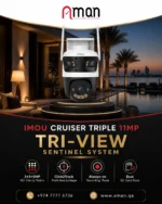 IMOU Cruiser Triple 11MP - Tri-View Sentinel System - Image 2