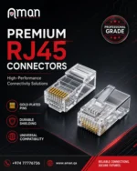 Premium RJ45 Connectors - Professional Grade (Transparent) - Image 2